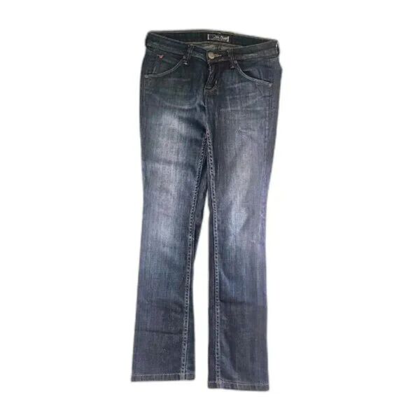 Hudson Women’s Straight Leg Jeans Size 26 | Premium Indigo Denim Like New - Picture 2 of 4